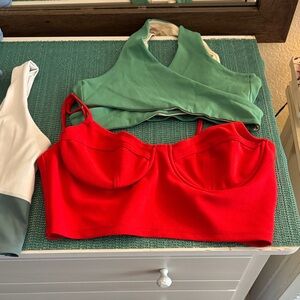 Athletic sports tops / bralettes